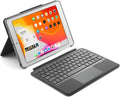 Black 2020 2021 Detachable inch Case Trackpad, for 3rd iPad Generation Keyboard 10.2 iPad New 2017, Gen/Pro Gen / 10.5" Magnetic Multi-Touch 2019 9th / Bluetooth / Air Keyboard iPad Backlit 8th 7th