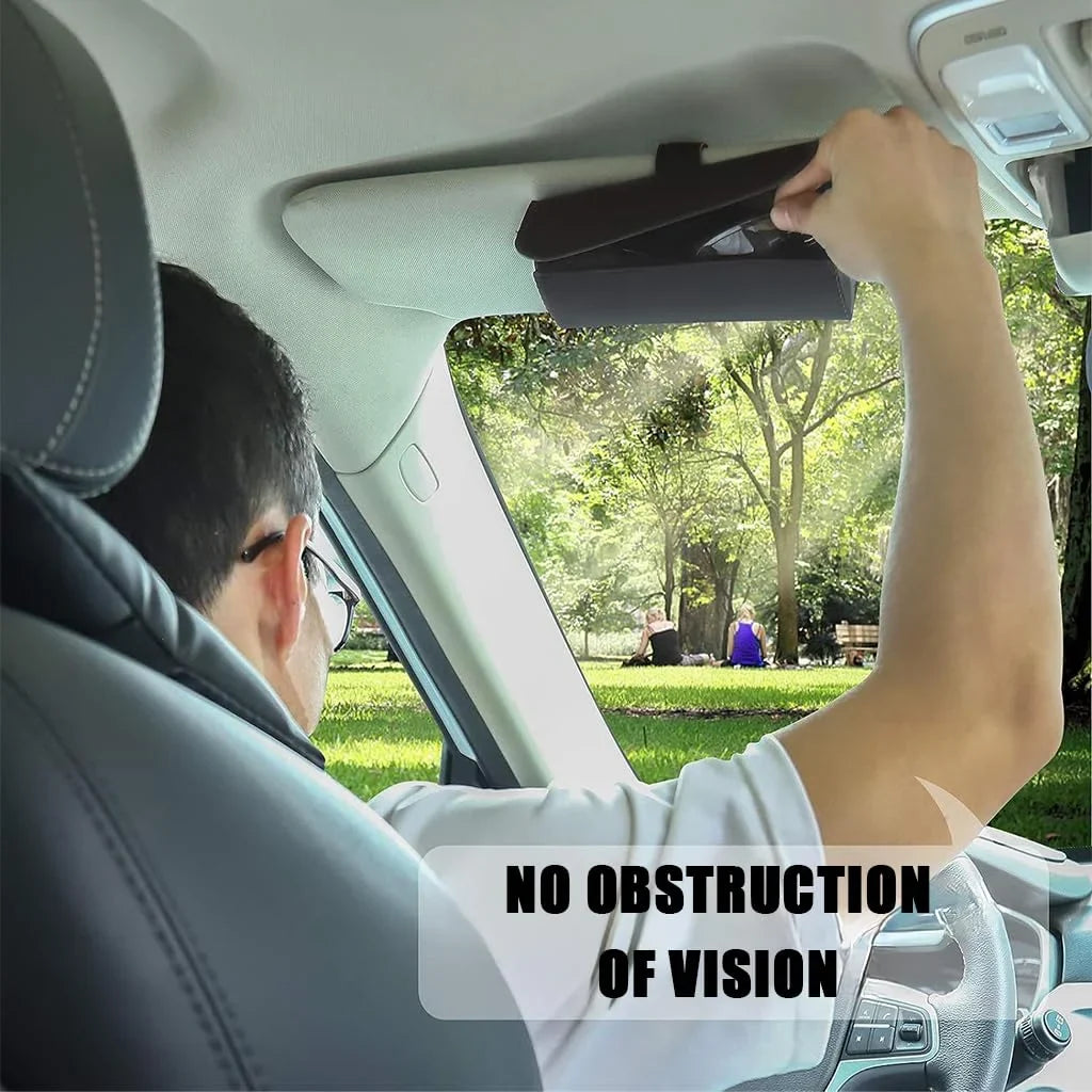 On Visor, Box Organizer Sunglasses for Clip Sunglasses Holder Car, Sunglass Holder Sun Car Holder Sunglasses for