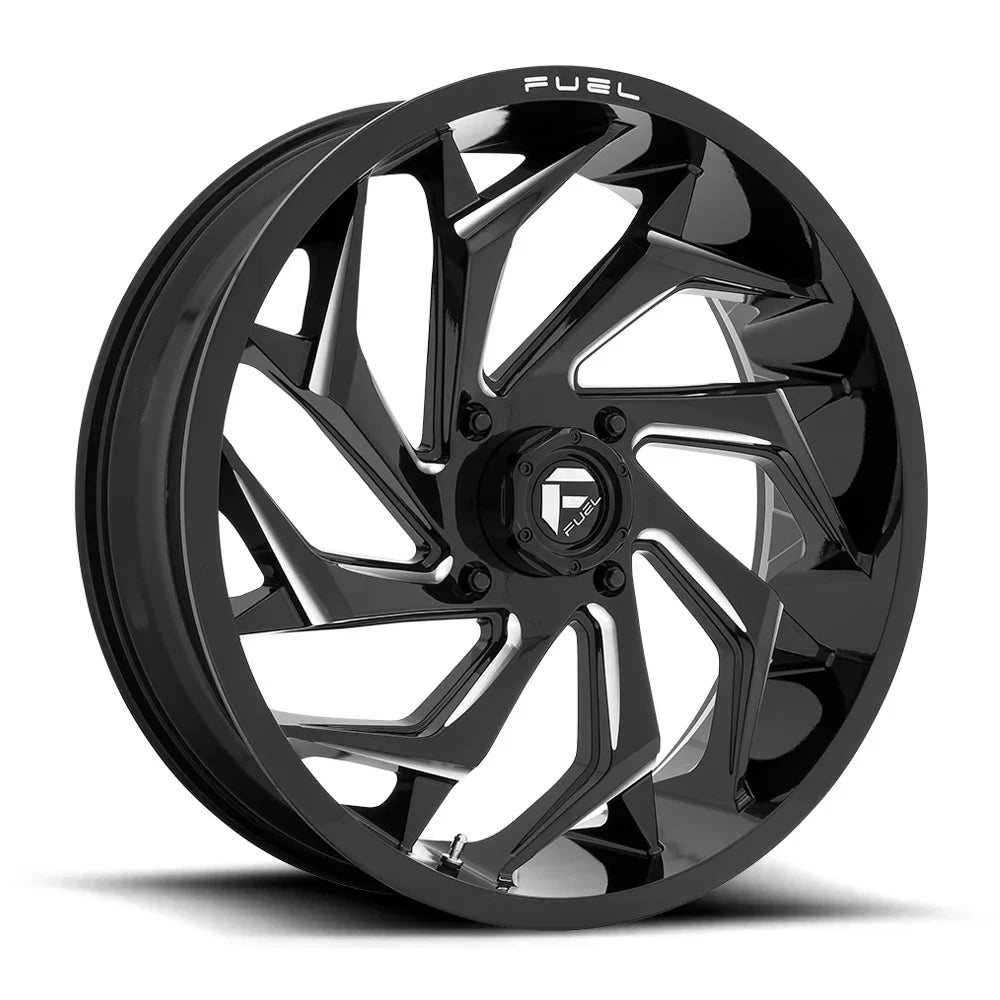 18" Reaction Teryx Kawasaki Black Wheels Mule XL Tires MotoRavage 40" Fuel