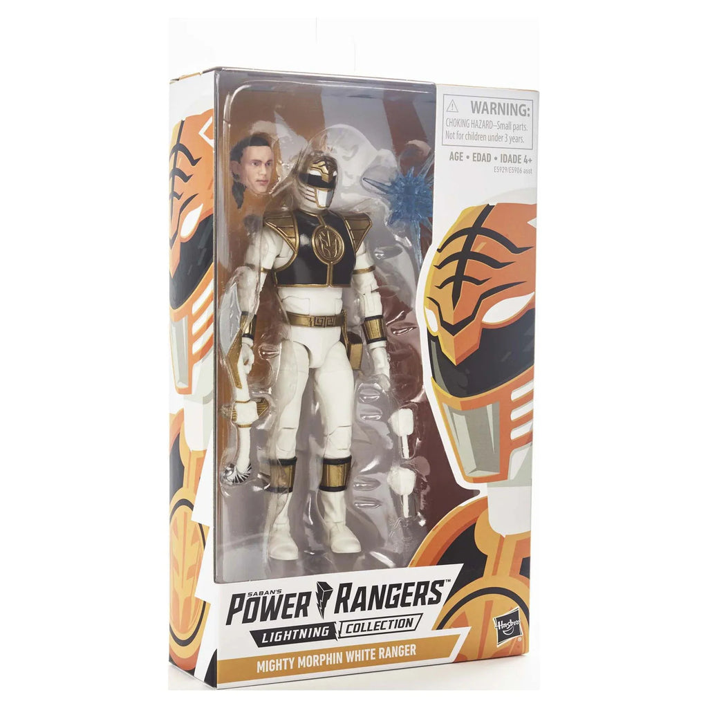 Power Ranger White Figure Lightning Morphin Mighty Rangers 6-inch Collection