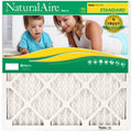 12 x Air Pack Of - Standard 29.9 in. Flanders Pleated NaturalAire 84858.011230 Filter 11.9