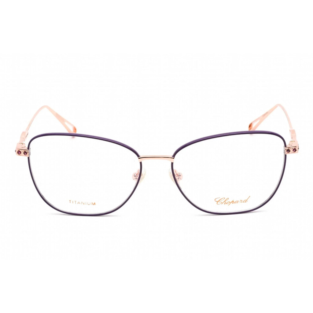 08MZ Gold VCHD52S Copper Chopard Shiny Eyeglasses Women's Metal