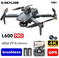Power Camera Brushless 5G L600 Dural G-SKYLINE Full PRO Drone 3Km 4K FPV distance RC GPS