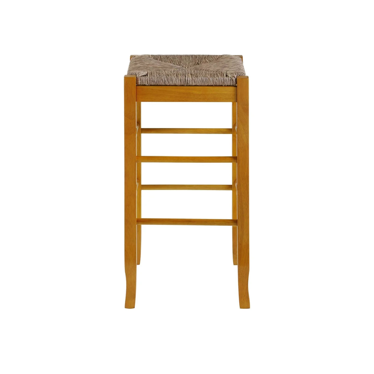 '- Rush Stool Boraam Square 29 Bar in.