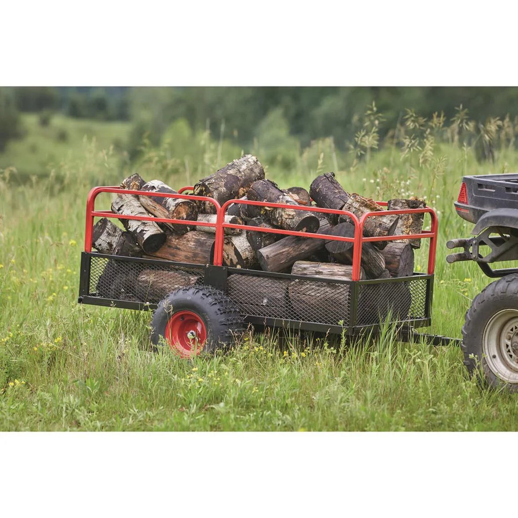 Trailer, with Heavy Gear Duty Carrier ATV Wheels, Carts Guide Utility Cargo