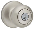 Finish Lockset Nickel C, Smart Kwikset Entry Each Security Key Cove Satin