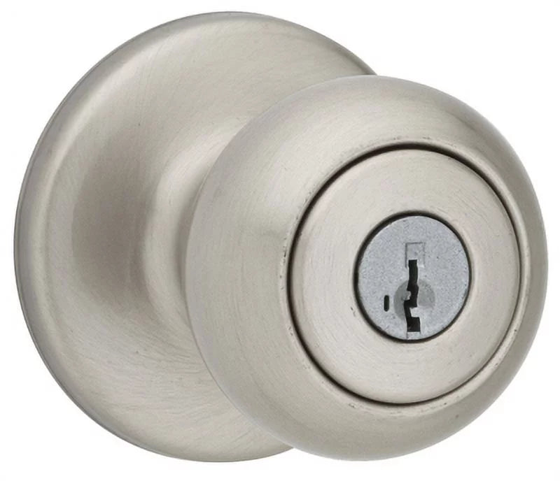 Finish Lockset Nickel C, Smart Kwikset Entry Each Security Key Cove Satin