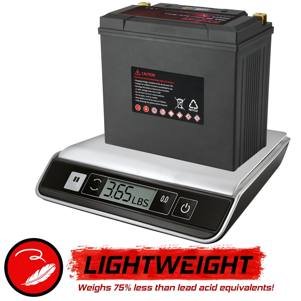 Battery YTX20L-BS with Banshee Sea-Doo 2016 Motorsports to LiFePO4 Compatible 2016 Pro Wake 215