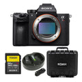 Mirrorless Accessory III Bundle Alpha with SD Body Card 64GB and a7R Camera