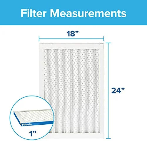 Filters Air Filters, 2 Air Allergen Living Filtrete 1-Inch 1900, MPR Ultimate 13, Filter, Pleated 3-Month MERV Healthy