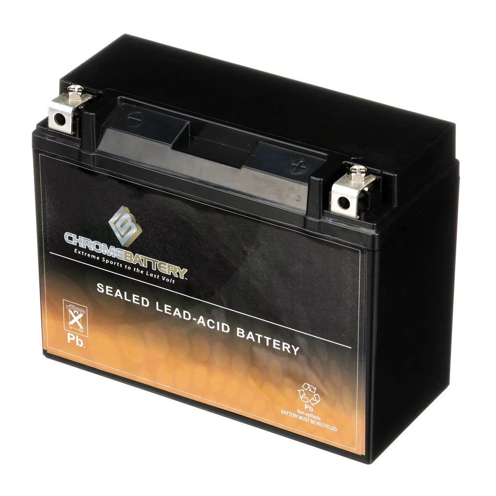 Volt,20 Ah, M6250h Cca) Y50-n18l-a3 Chrome replaces 44006 12 260 Gtx18l-bs Battery Sports Power (50-n18l-a3 Battery