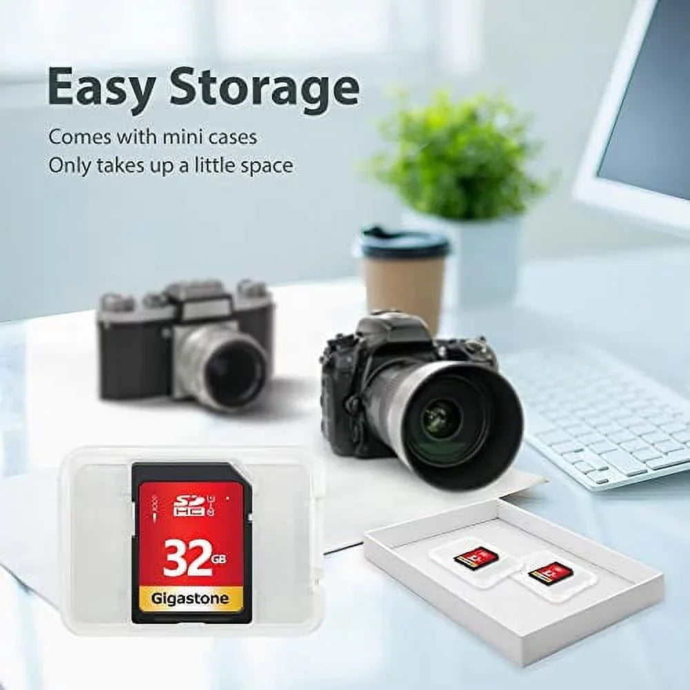 pack U1 Card (5x32GB) Class Memory Card, Gigastone to 10 5 80MB/s 32GB Up UHS-I SDHC