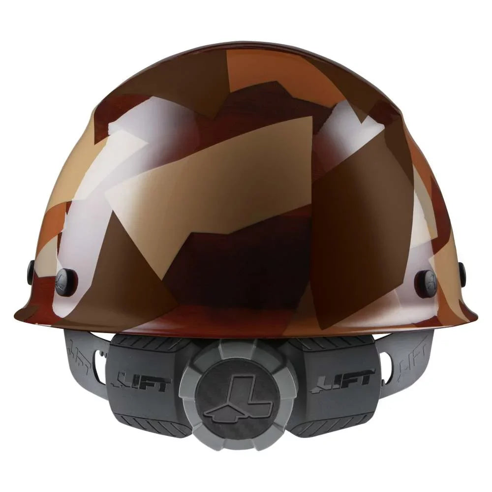 Lift Resin Camo Desert Dax Hat Fiber Fifty50 Hard Safety Cap