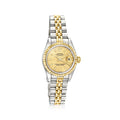 Women's Steel Stainless Gold Automatic Datejust Adult Pre-Owned Ross-Simons 18kt Watch, Women's, 26mm and Yellow