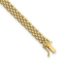 mm 6 Link 14K in. Yellow Panther Bracelet Gold 7.5