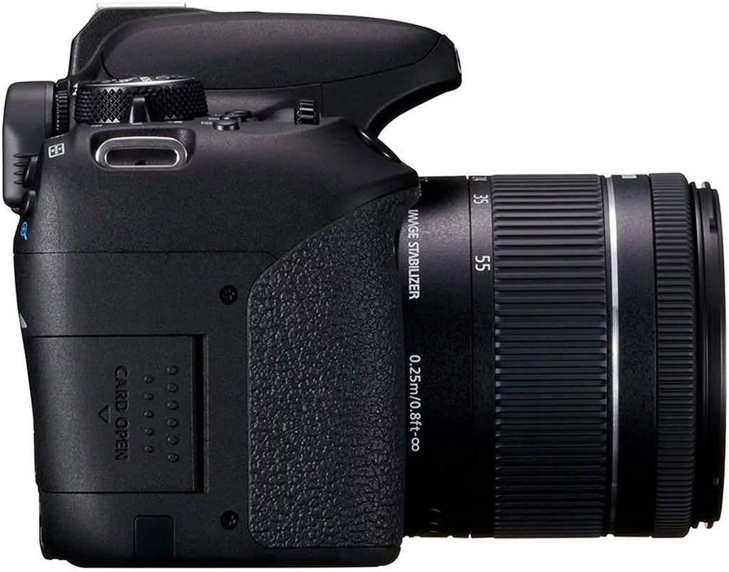 800D EOS 75-300mm 18-55mm + F/4-5.6 + Lens Tripod Camera Rebel 50mm Memory Zoom STM Lens + is f/1.8 + 40pc Canon Bundle Filters EF STM Lens 128GB T7i DSLR + Case + w/EF-S III F/4-5.6