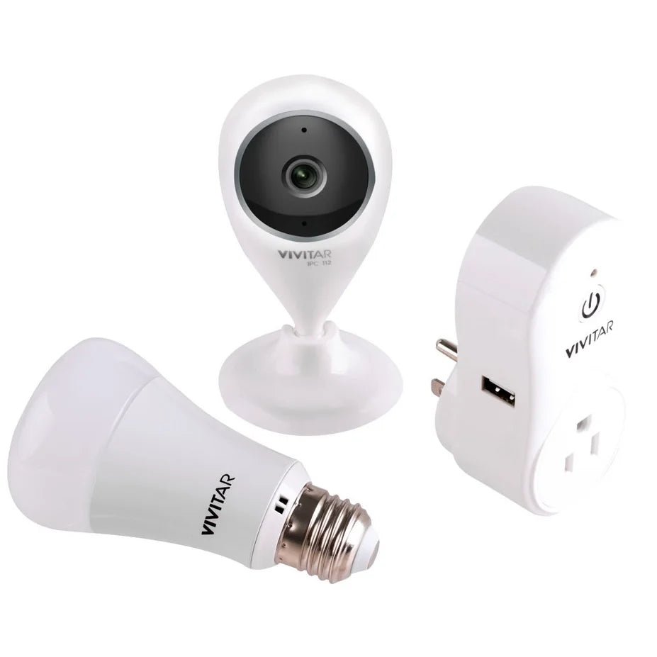 Deluxe Vivitar White Kit Automation Essentials Home