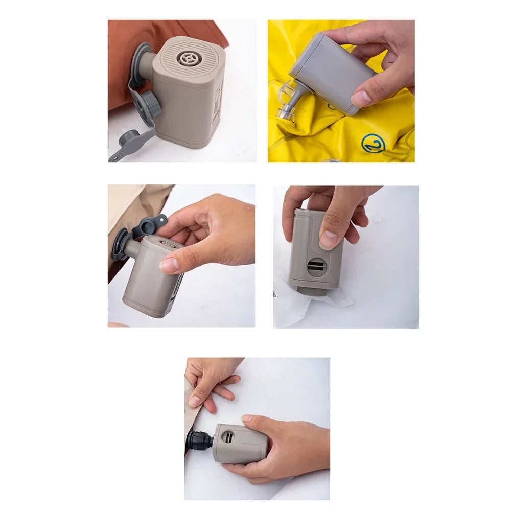 Pump Tickas Cordless Electric exterior and Mattress Inflatable Portable Multifunctional Inflator Dual-use Pump Inflator