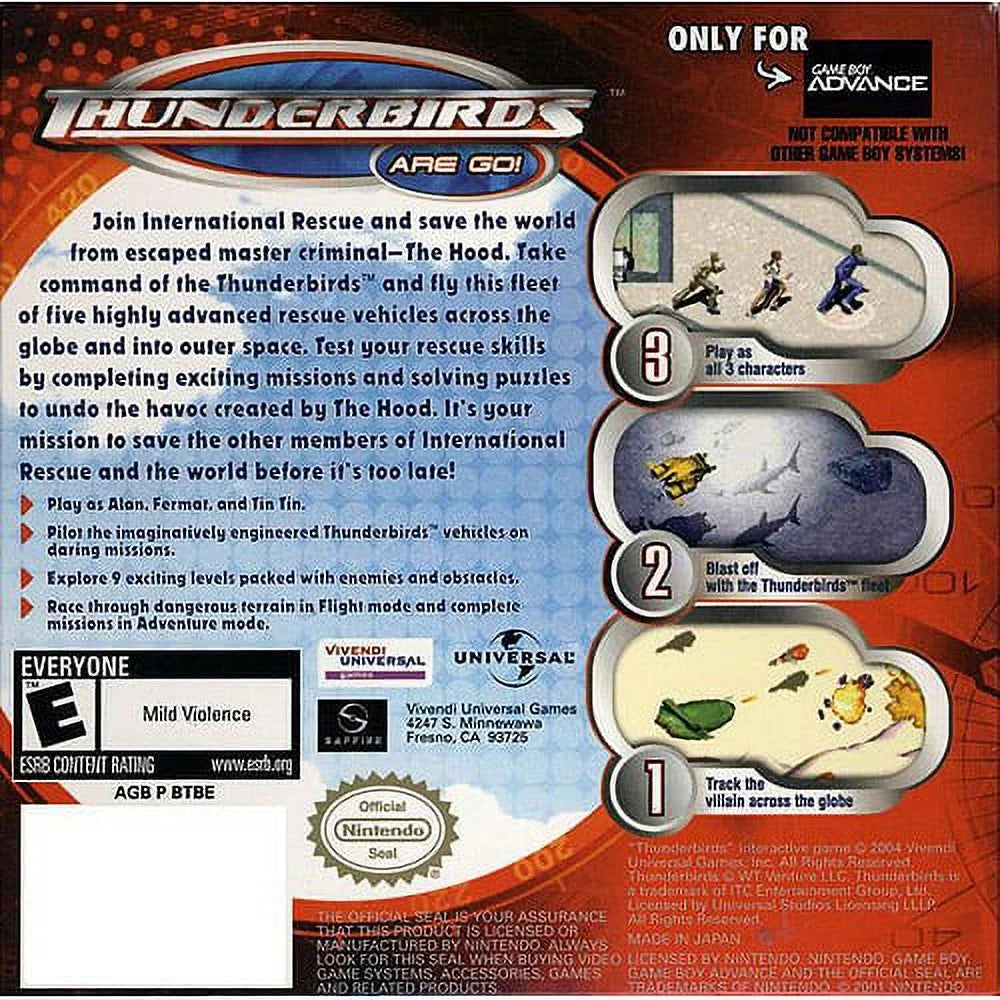 GBA Thunderbirds