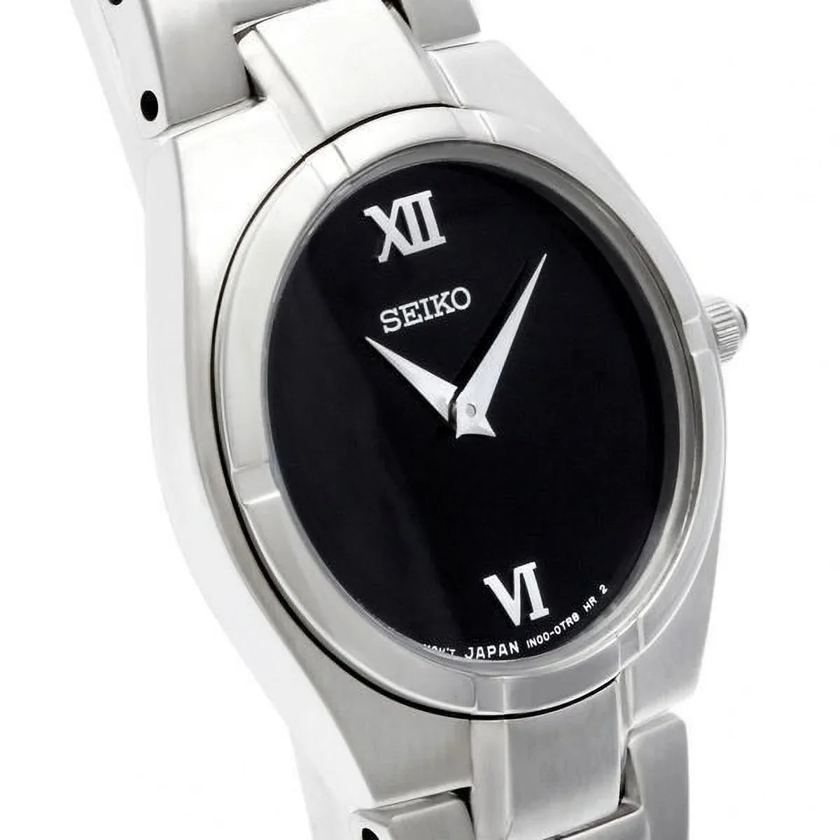 Watch Women's Seiko SUJD53 Bracelet Dial Black