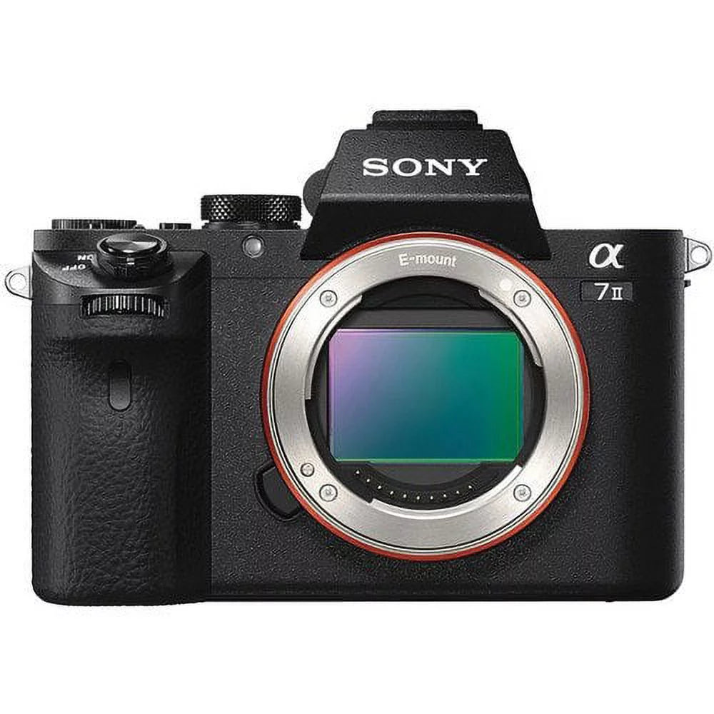 Bag, Memory II Card Mirrorless a7 Alpha Battery, Soft Tripod, Accessories Camera Plus Essential Card, ILCE7M2/B Reader , 64GB Additional With