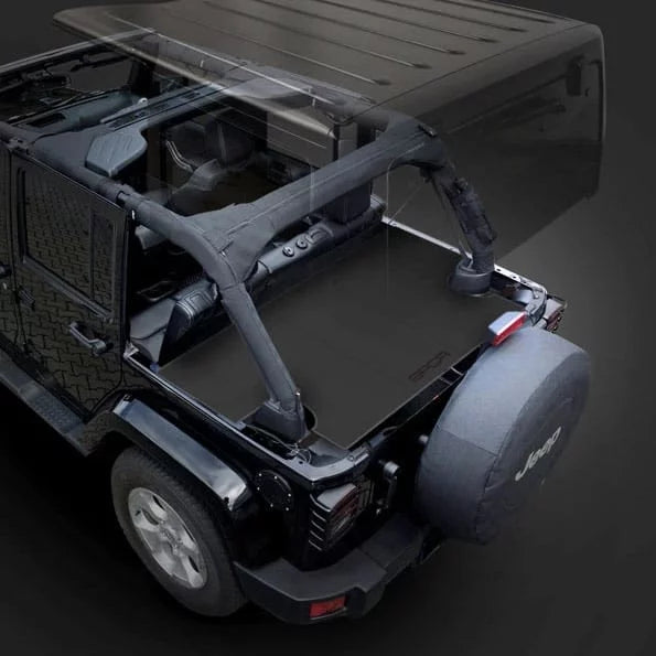 Unlimited JK models 4DR PLUS Sahara/ Sport/ for (UPGRADED) Wrangler Rubicon/ GPCA Cargo LITE Cover 2007-2018 Freedom