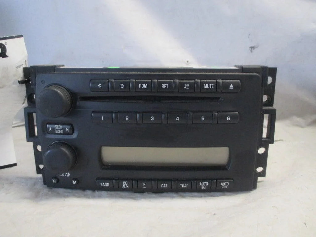 Saturn OEM FM 2007 AM Radio Relay Receiver (Good) Pre-Owned 2006 CD 2005