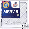 dimension: 24 | Actual 8 Filter 4-PACK USA .75" HVAC Filter A/C x Furnace 24x58x1a IN | | Pleated MERV Air 58 King MADE Filters | x
