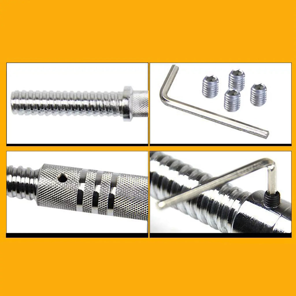 for 25~28mm 40cm Coupler Bar Joiner Extender Rod Extension Dumbbell Pole