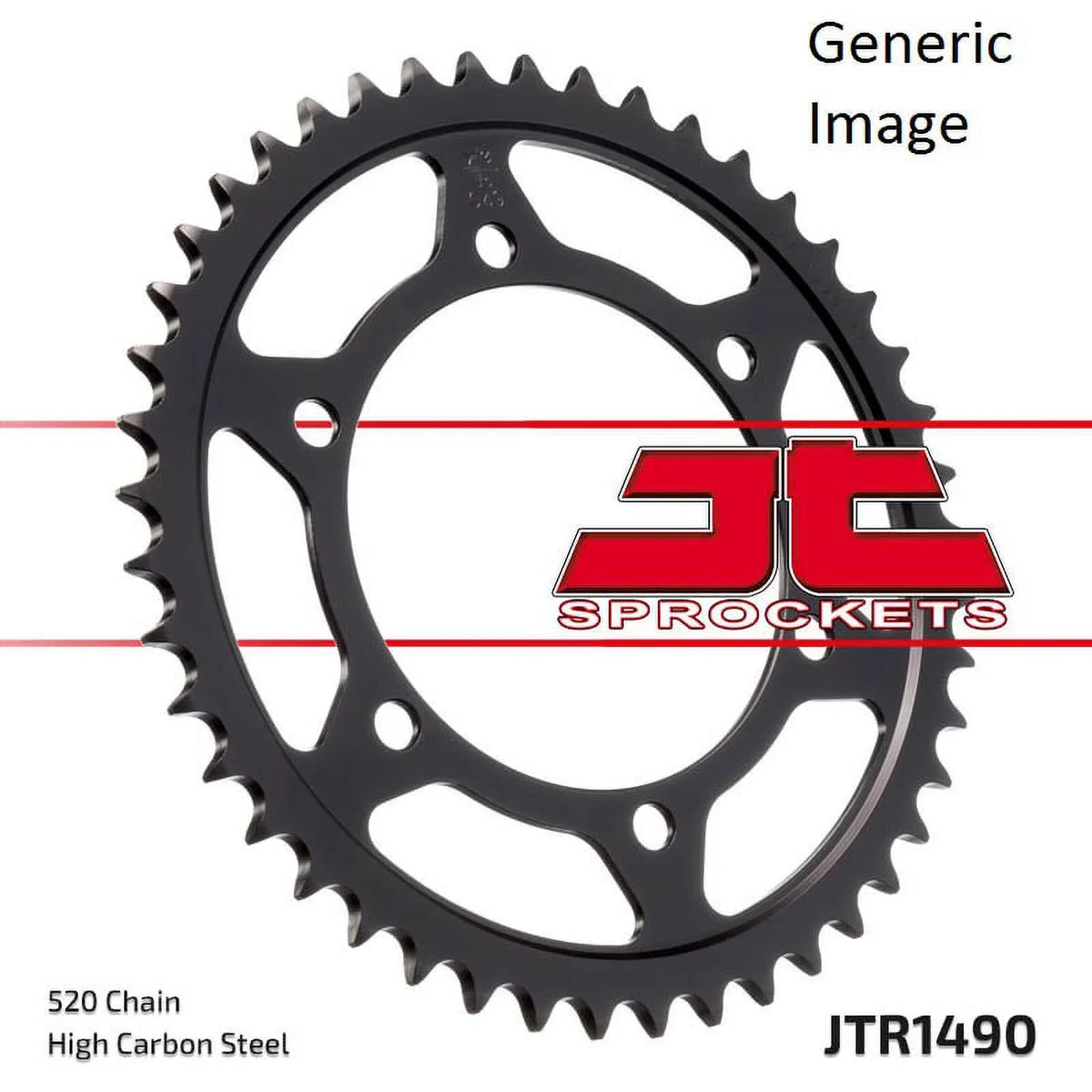 Sprocket JT SUZUKI 42T Rear Steel for 1997 GSX-R600 Street