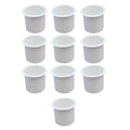 Plastic Insert RV Sofa Motorhome In Recessed Car Cup Marine Drop for Holder 10 Universal White Table Boat Camper Truck Pocket Game Pontoon