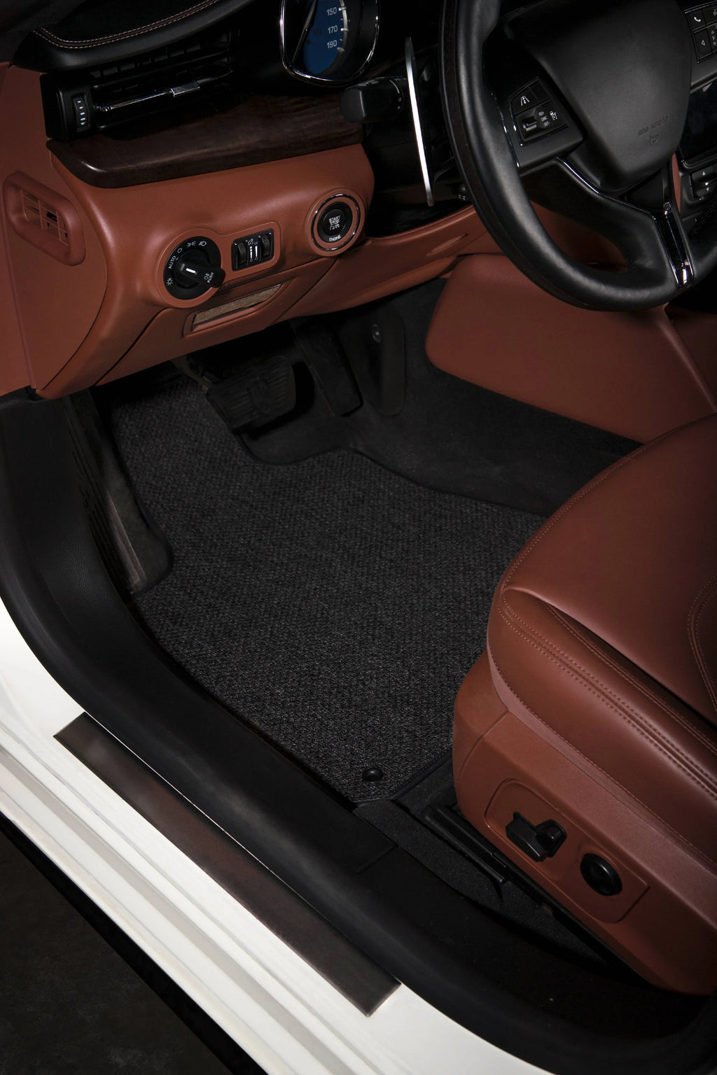 Custom Fit Car for Textile™ 2015, Mat All-climate 2018, (w/ Cargo 2016, 2017, Large Seat Explorer Carpet Rear - Mats, GGBAILEY Down) 2019 Charcoal