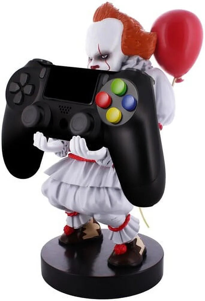Phone Licensed Holder, Warner Exquisite - Figure Device IT Cable Guys, Stand, Controller Gaming: & Bros: Mobile Gaming Pennywise Original