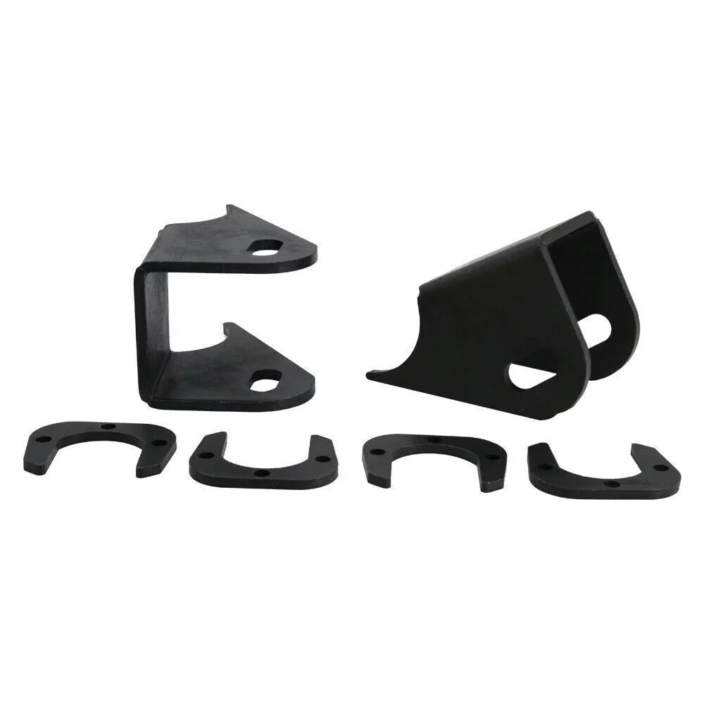 Jeep Front Side TJ XJ Control 2x Bracket Arm For Axle Lower ELITEWILL MJ Mount ZJ Brackets