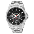 AG8340-58E Quartz Steel Stainless Watch Classic Men's Citizen Eco-Drive