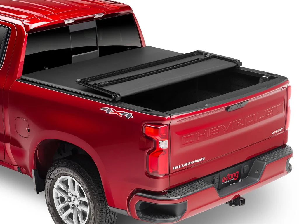 | (67.1") 5' 92475 RealTruck Cover 2015 2020 Soft Bed Folding Extang with Trifecta by Truck Bed Compatible 2.0 F-150 Tonneau - | 7"