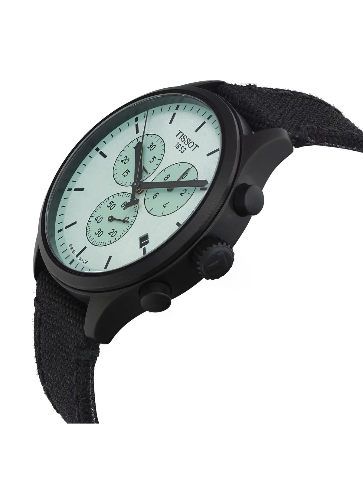Green Watch Tissot Chrono XL Men Steel PVD Dial T116.617.37.091.00 Quartz