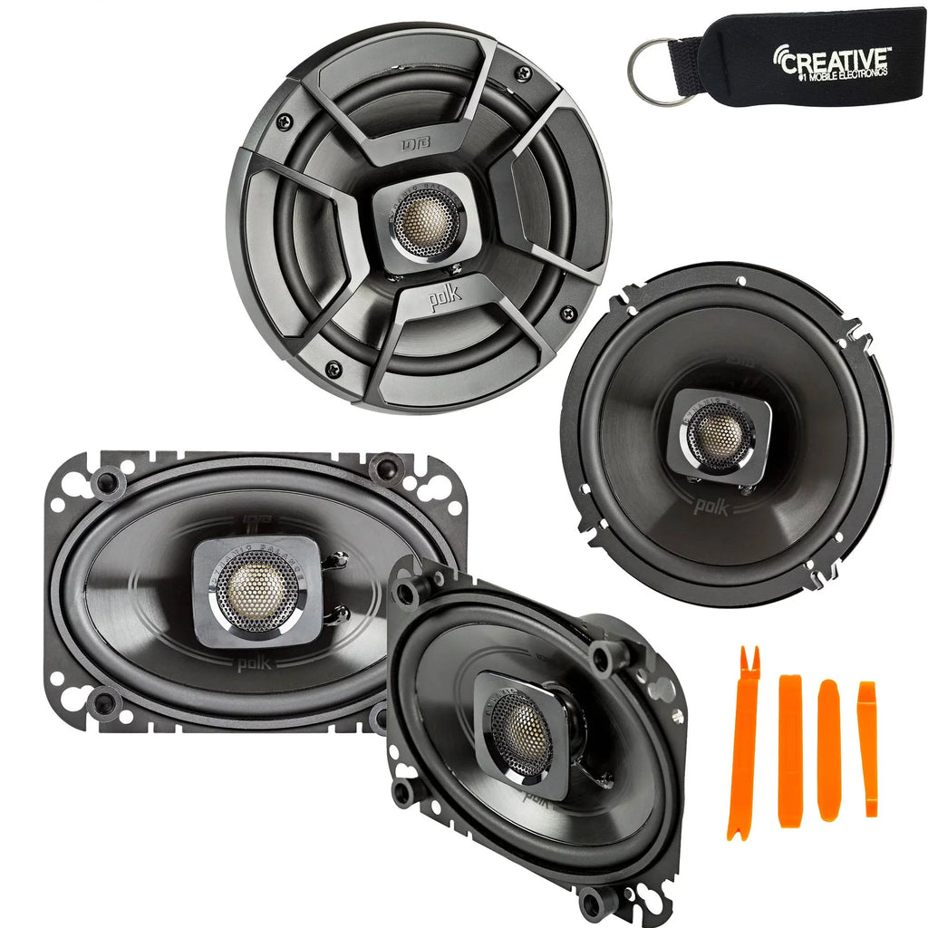 Polk A Bundle Coaxial Pair Pair DB652 A DB462 Includes and 4x6" 6.5" 2 Of Pair Audio Of Speakers - -