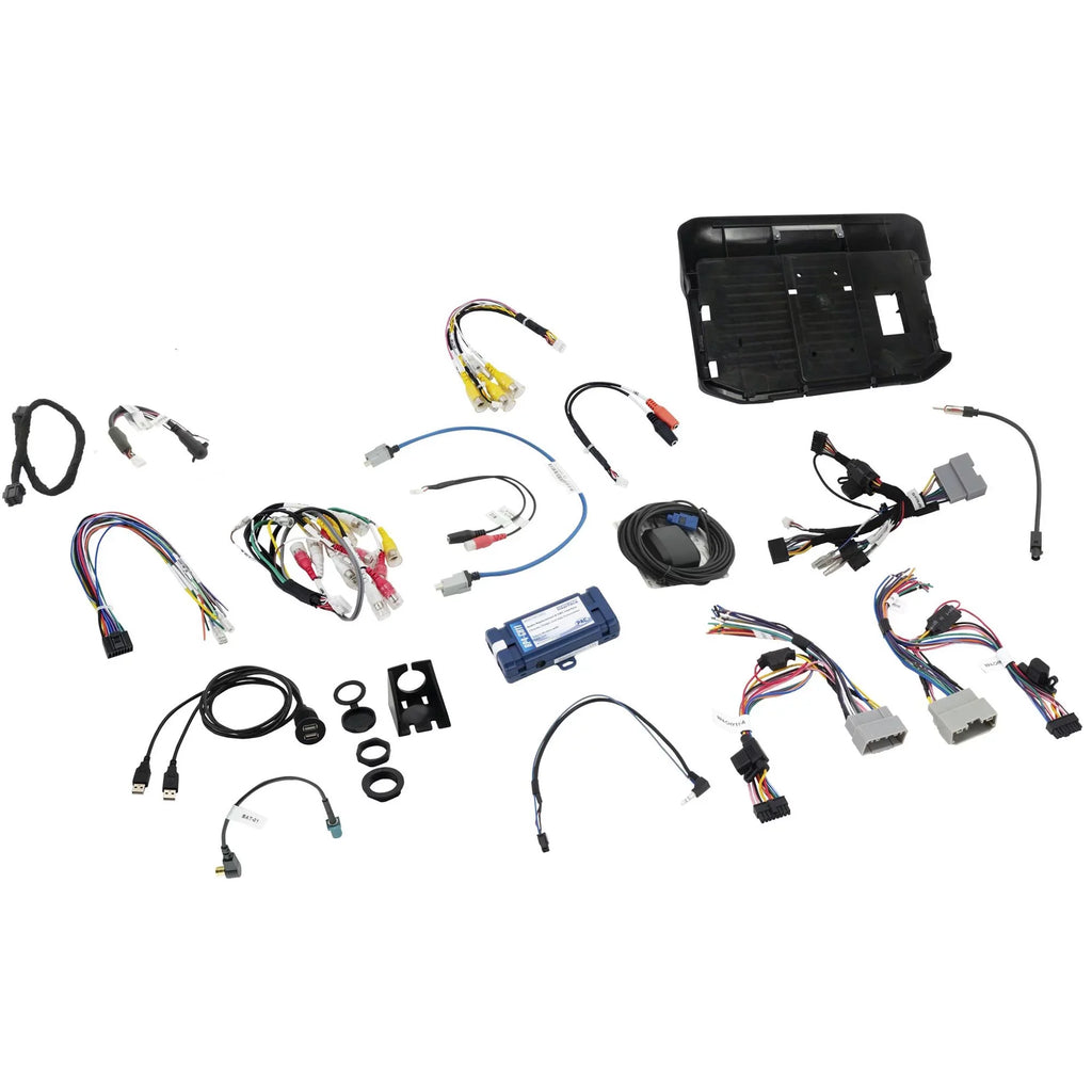 Wrangler Heigh10 Infotainment Kit Wrangler Flush-Mount 2011-18 Stinger In-dash with Dash System JK Camera Back Up PCAM-JP and 10" SR-JK11H