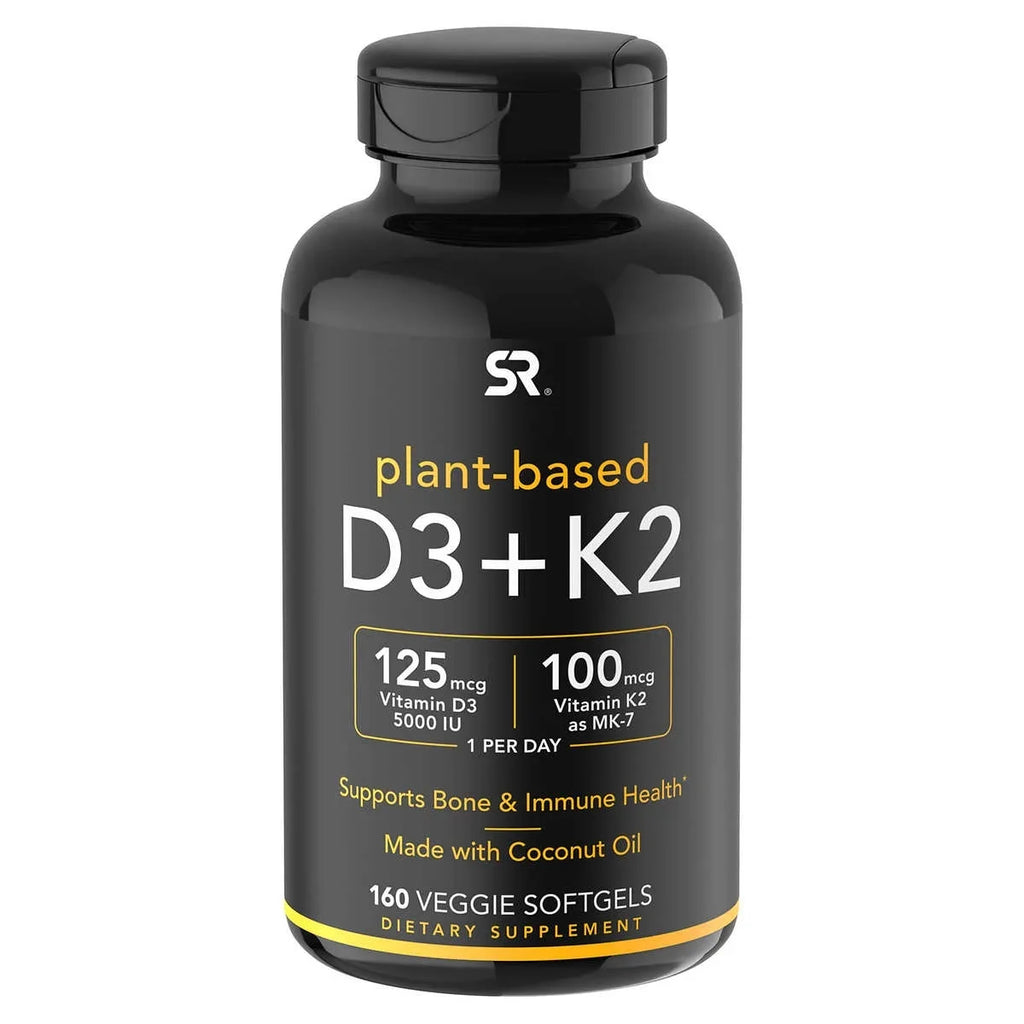 D3 Sports K2, + Softgels Veggie Research 160