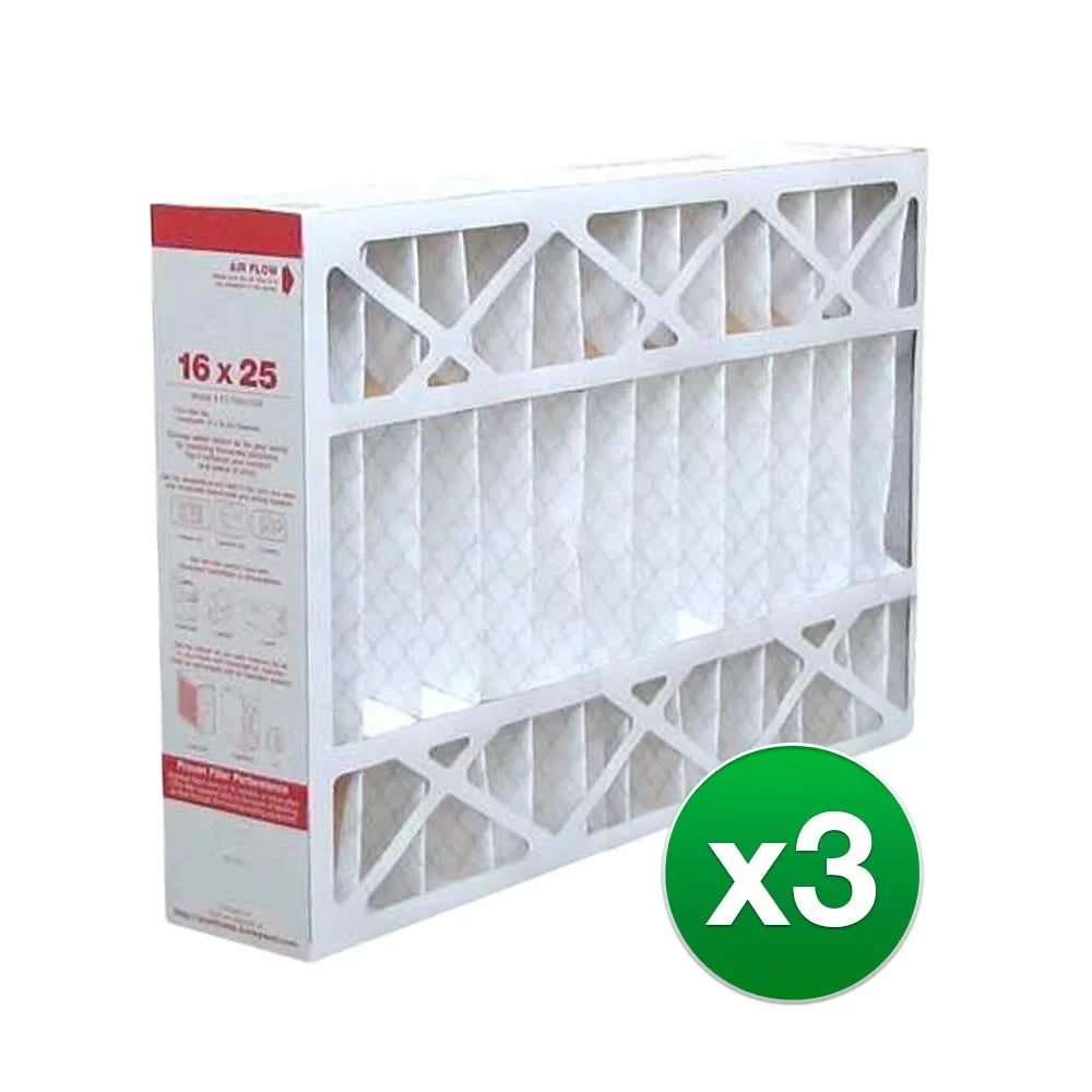 FC200E1029 Filter Honeywell Pack) Air Fits (3 REP 16x25x4 Furnace 11 MERV