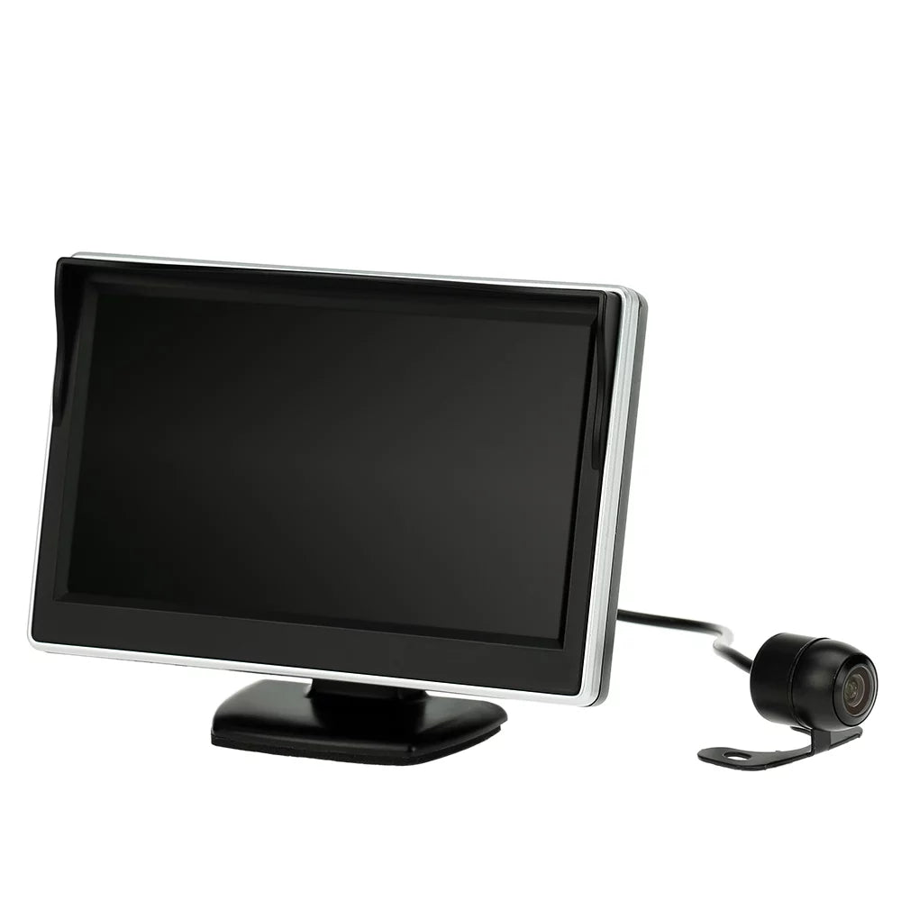 View System Rear Parking Camera Display TFT CACAGOO + Car LCD Reverse HD Inch Backup Monitor 5