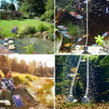 Solar Air Solar 2 Air Bubble Pump Aerator With Pump With Huiop Pond Air Leeofty 2 Pump With pump,6w Bubble 2 Fish Fish Dsfen Oxygenation Pool Pump Pipe Aerator Pipe 2