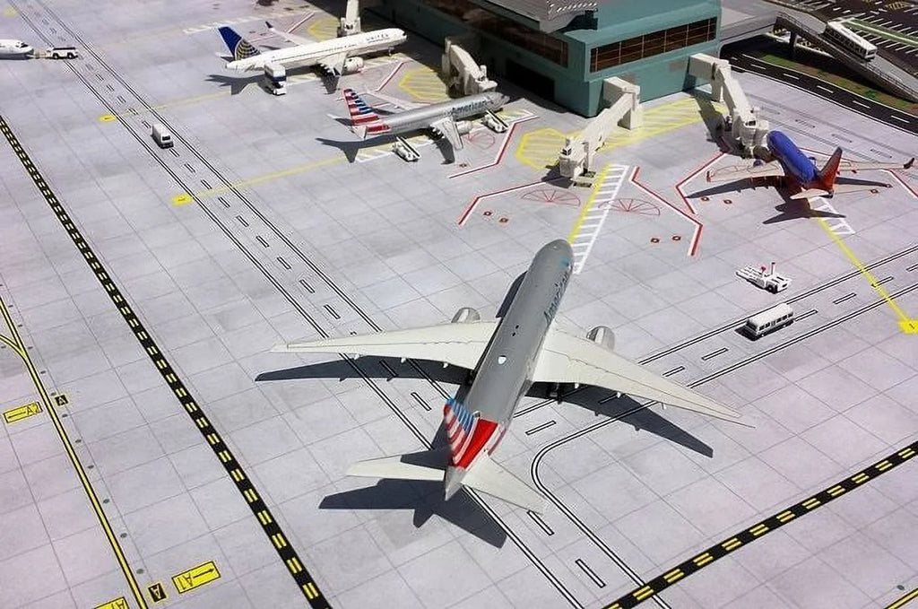 1-400 1-400 Airside Terminal Jets - Set Side Land Gemini Airport