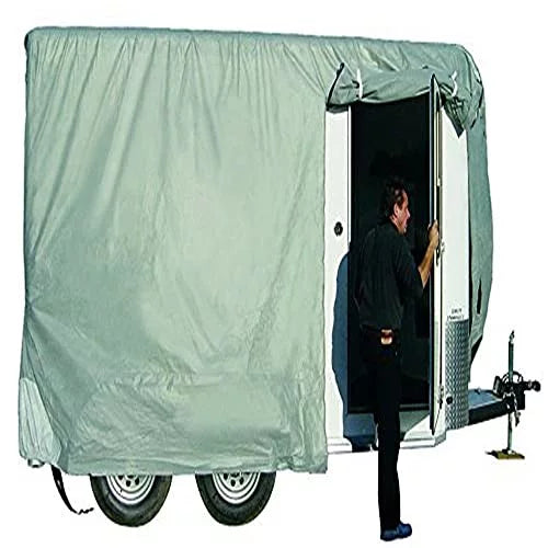 ADCO Top/Grey Grey Bumper SFS Cover, Sides Horse Aquashed Polypropylene Pull Trailer