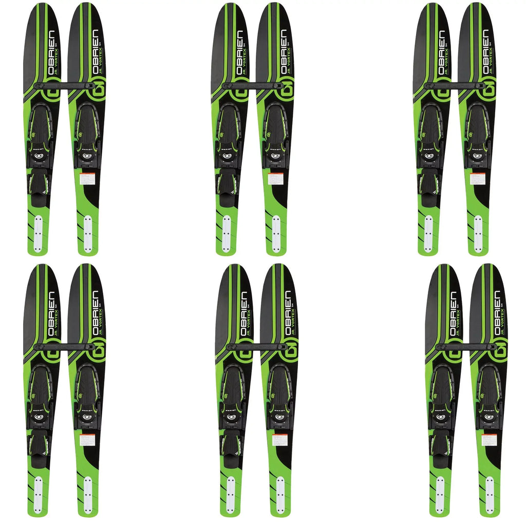 OBrien Combo (6 7, Green 2-Mens Kids dimension Skis, dimension Adjustable liquid Pack) 54"