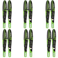 OBrien Combo (6 7, Green 2-Mens Kids dimension Skis, dimension Adjustable liquid Pack) 54"