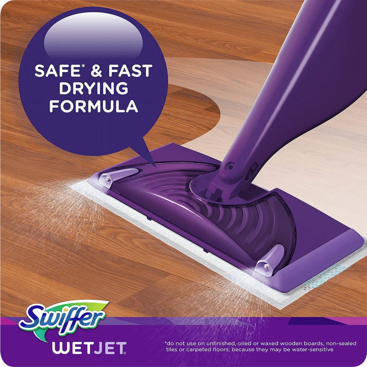 Purpose WetJet Gain All Swiffer 1.25L(4/Case) - System, Cleaning