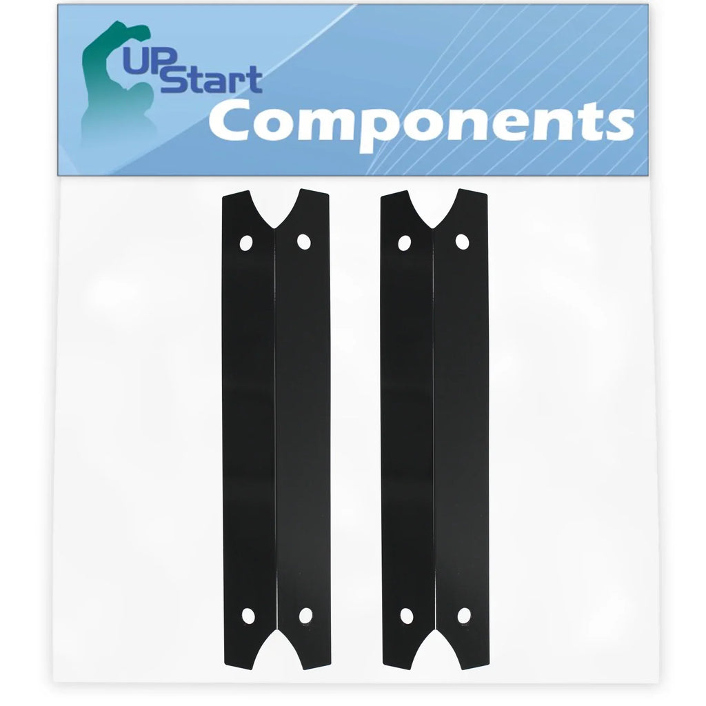 Compatible 810-7400-F Replacement Bar, Barbeque Flame Grill 3/4" Charmglow Porcelain 17 for Flavorizer Plate Burner Vaporizer Bar, Tamer, BBQ Steel Shield Cover Tent Parts - Heat 2-Pack