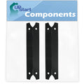 Compatible 810-7400-F Replacement Bar, Barbeque Flame Grill 3/4" Charmglow Porcelain 17 for Flavorizer Plate Burner Vaporizer Bar, Tamer, BBQ Steel Shield Cover Tent Parts - Heat 2-Pack